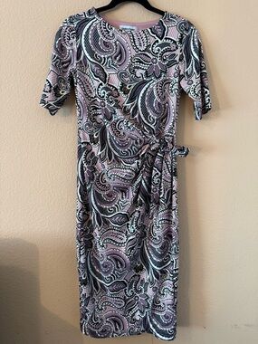 Shelby & Palmer Paisley Midi Dress